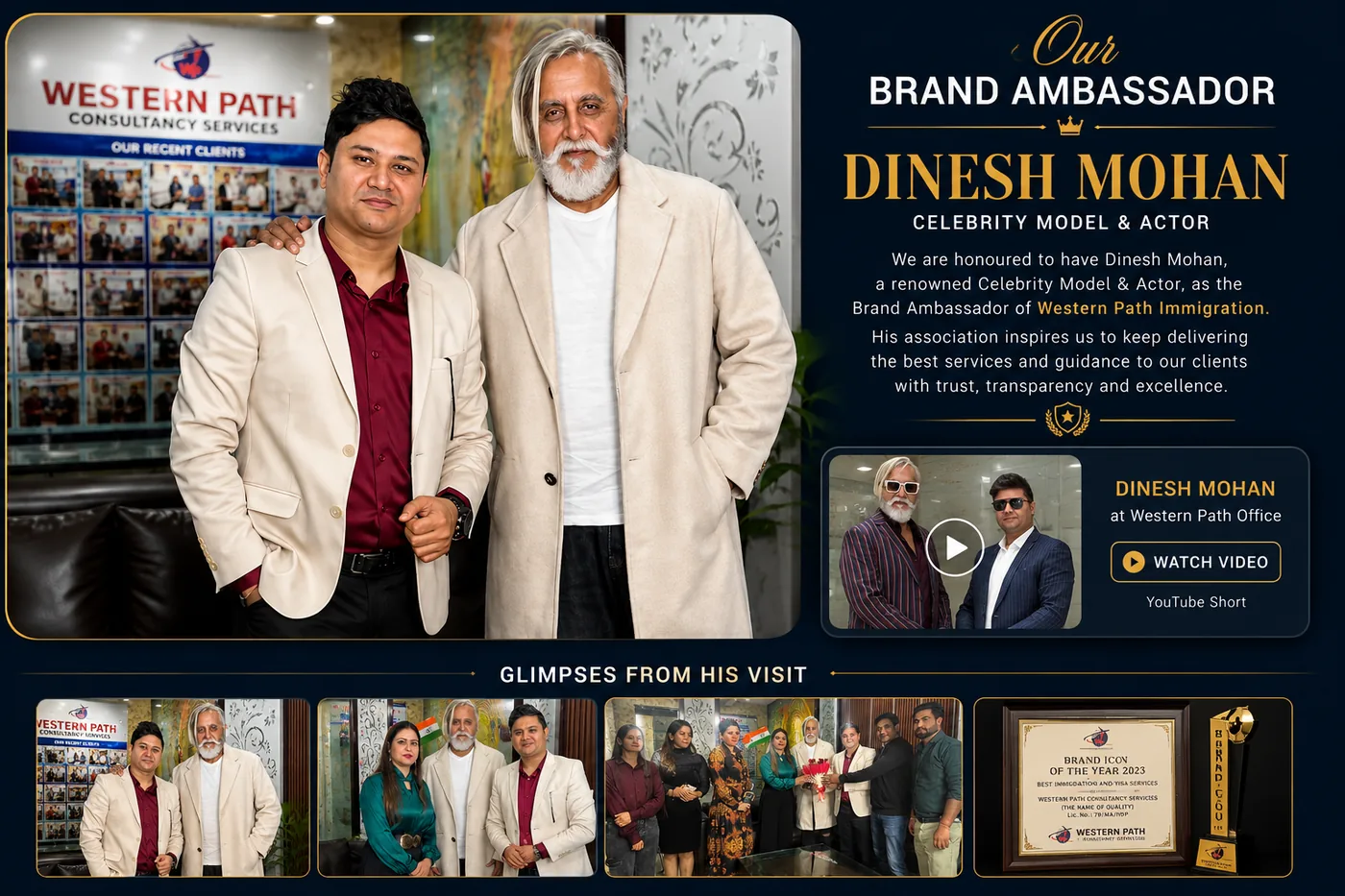 Dinesh Mohan associated with Western Path